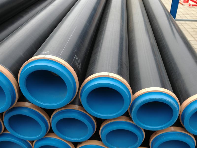 Rury stalowe w płaszczu ochronnym do sieci grzewczych